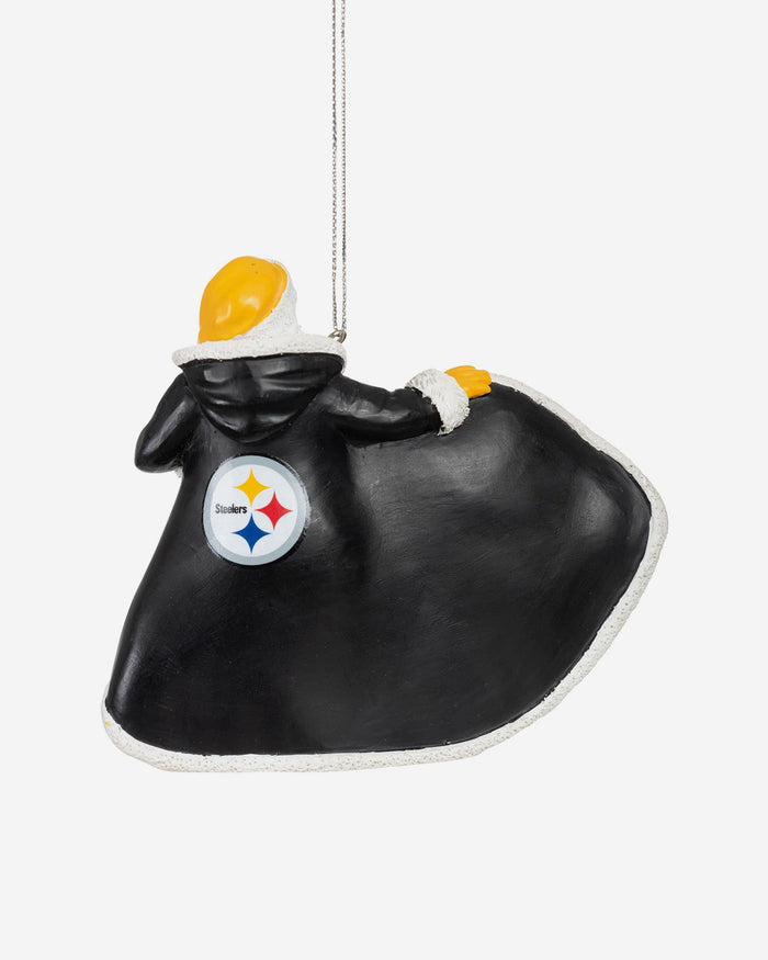 Pittsburgh Steelers Photoprint Santa Ornament FOCO - FOCO.com