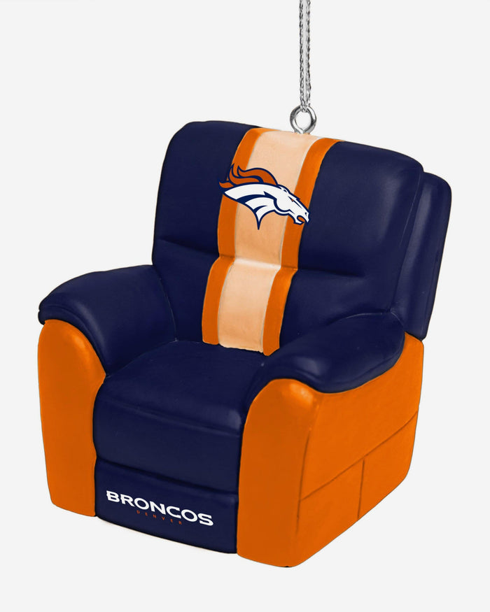 Denver Broncos Reclining Chair Ornament FOCO - FOCO.com