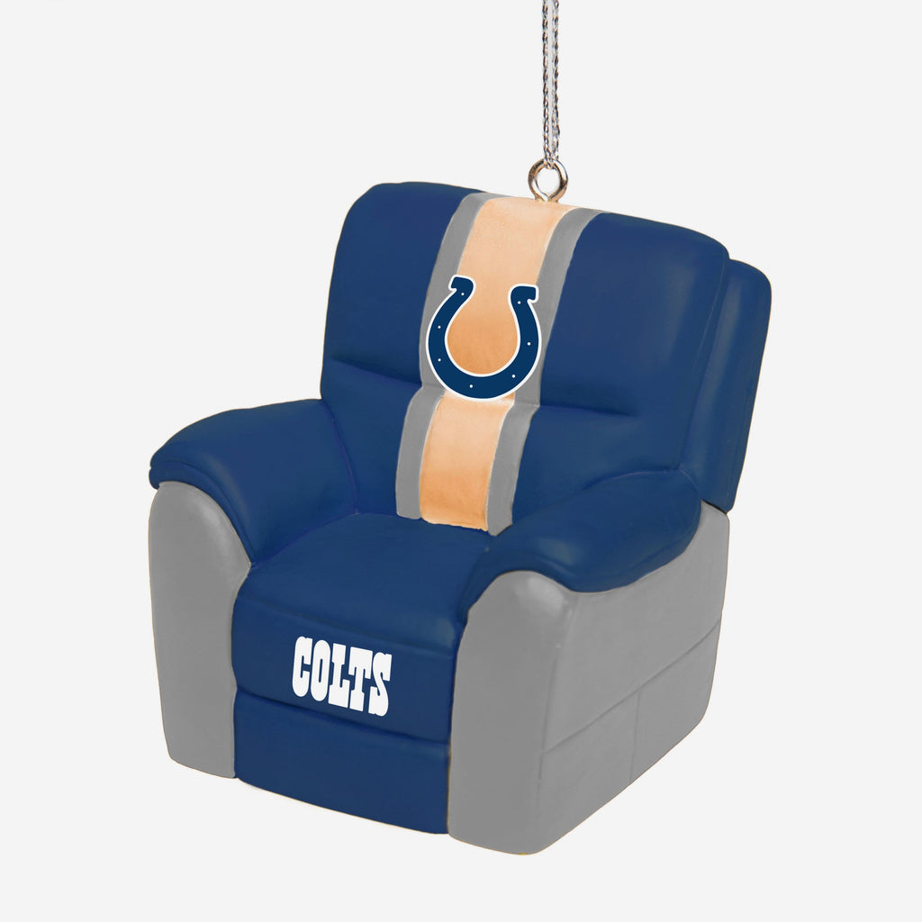 Indianapolis Colts Reclining Chair Ornament FOCO - FOCO.com