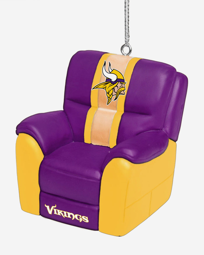 Minnesota Vikings Reclining Chair Ornament FOCO - FOCO.com
