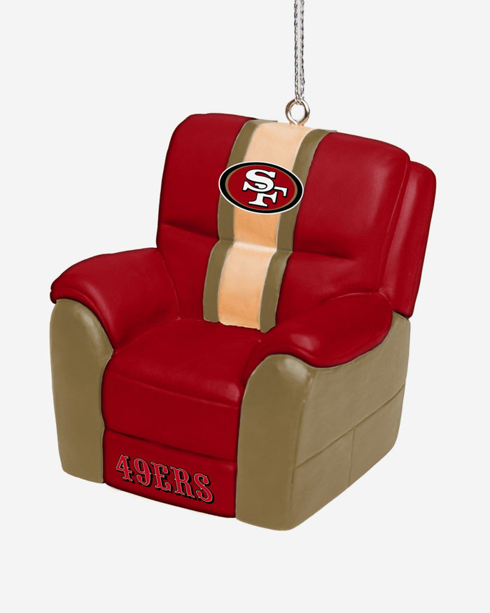 San Francisco 49ers Reclining Chair Ornament FOCO - FOCO.com