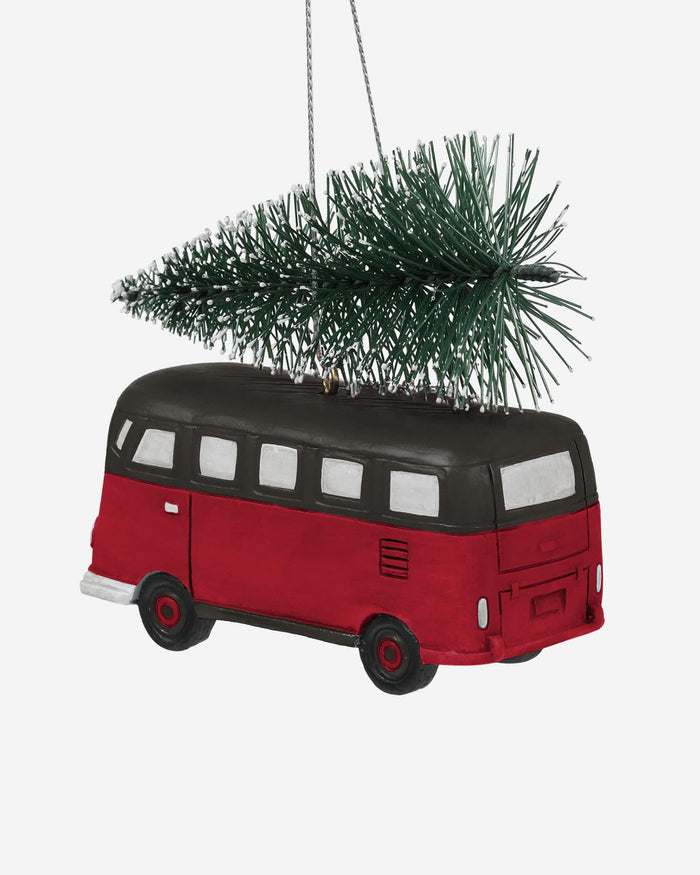 Tampa Bay Buccaneers Retro Bus With Tree Ornament FOCO - FOCO.com