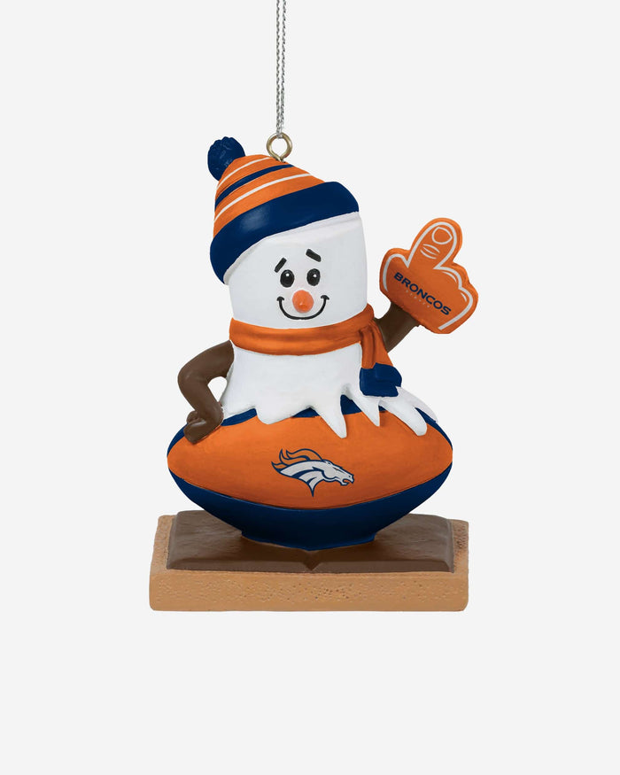 Denver Broncos Smore On Ball Ornament FOCO - FOCO.com