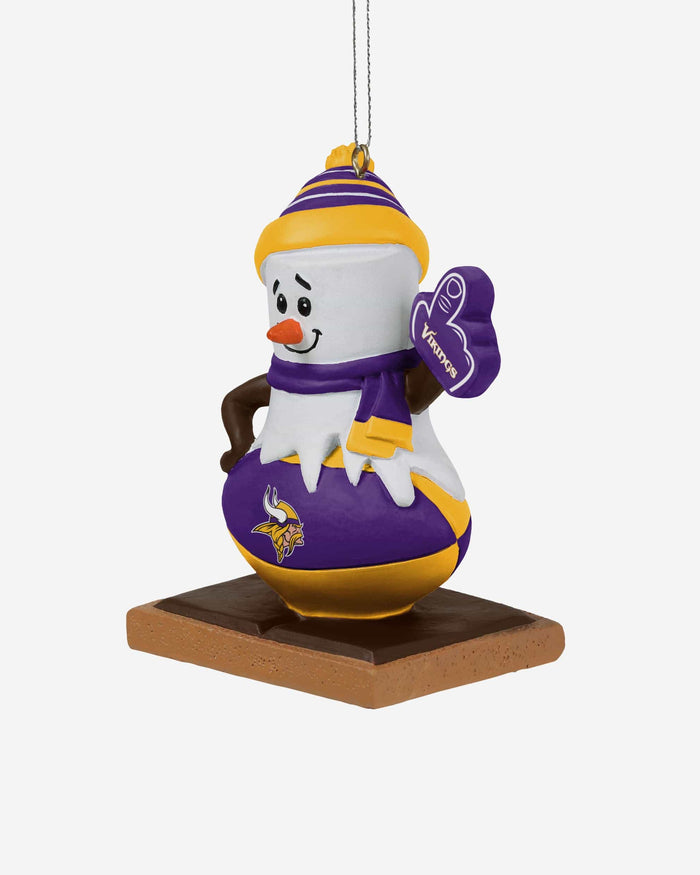 Minnesota Vikings Smore On Ball Ornament FOCO - FOCO.com