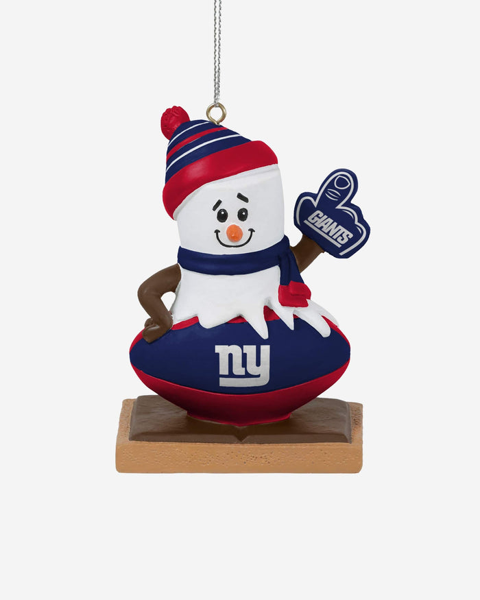 New York Giants Smore On Ball Ornament FOCO - FOCO.com