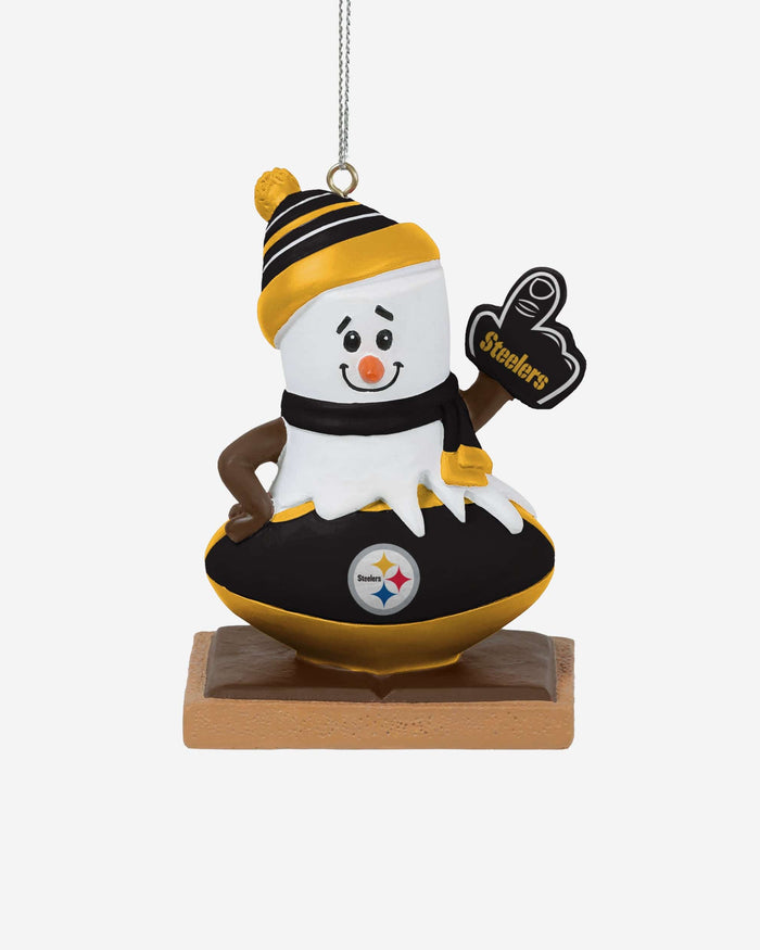 Pittsburgh Steelers Smore On Ball Ornament FOCO - FOCO.com