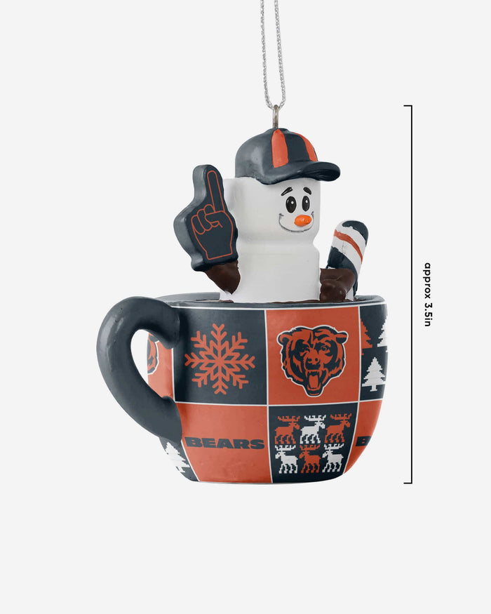 Chicago Bears Smores Mug Ornament FOCO - FOCO.com