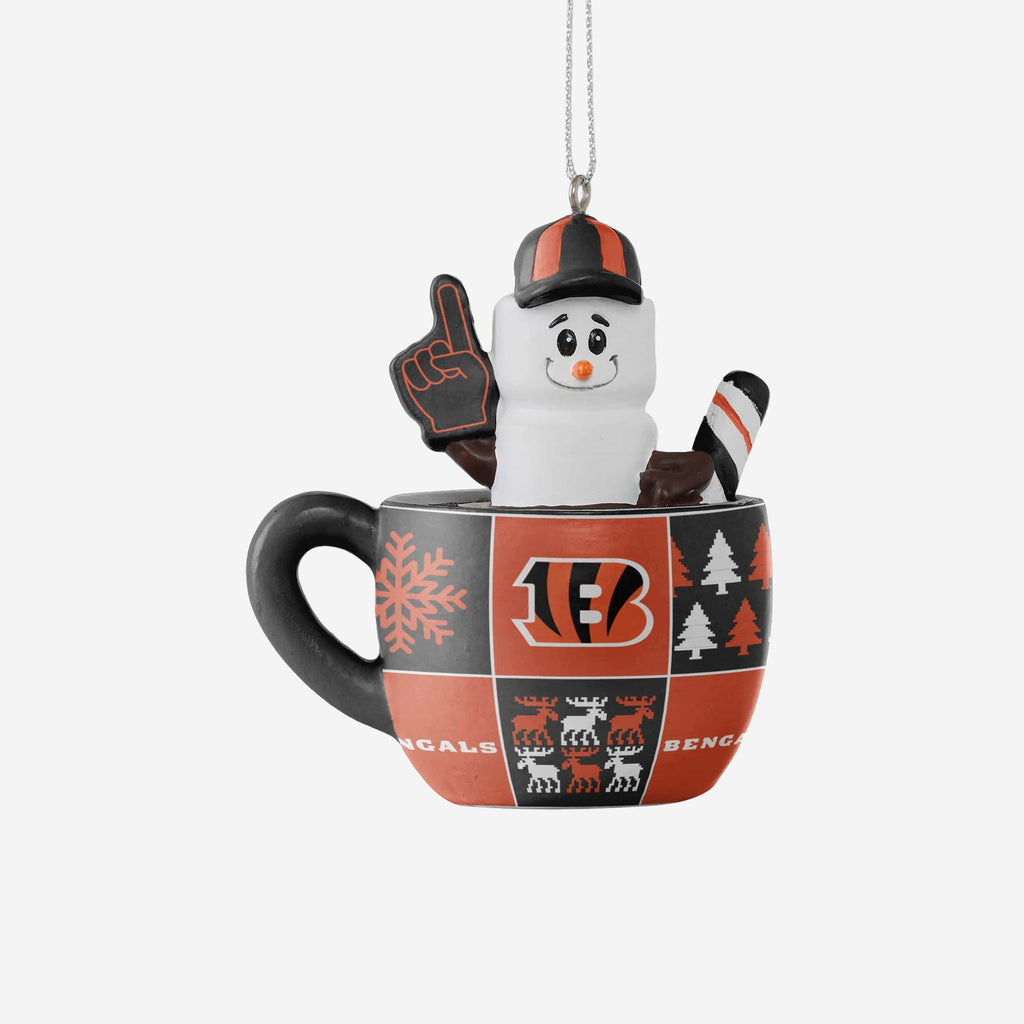 Cincinnati Bengals Smores Mug Ornament FOCO - FOCO.com