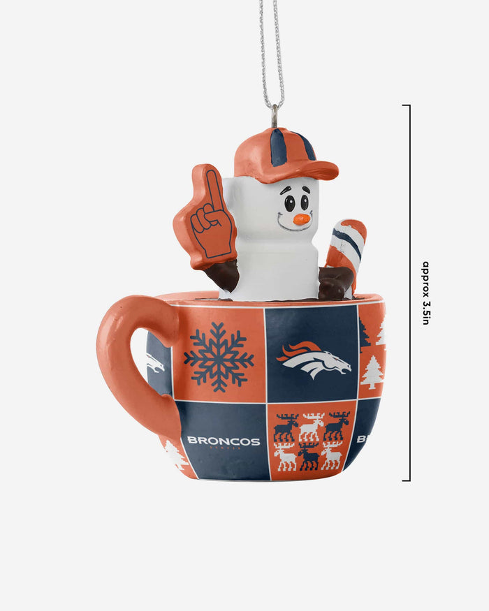 Denver Broncos Smores Mug Ornament FOCO - FOCO.com