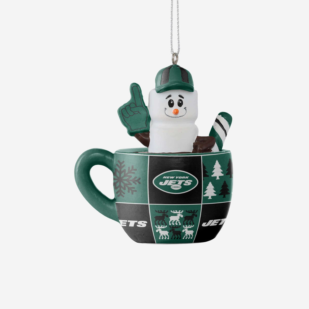 New York Jets Smores Mug Ornament FOCO - FOCO.com