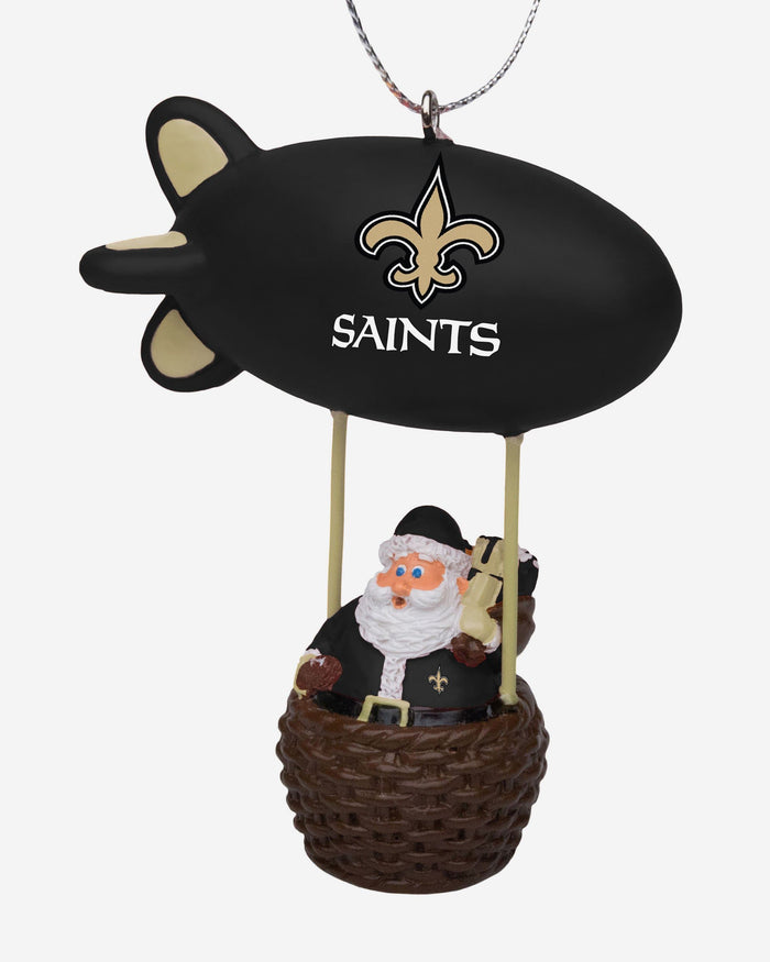 New Orleans Saints Santa Blimp Ornament FOCO - FOCO.com