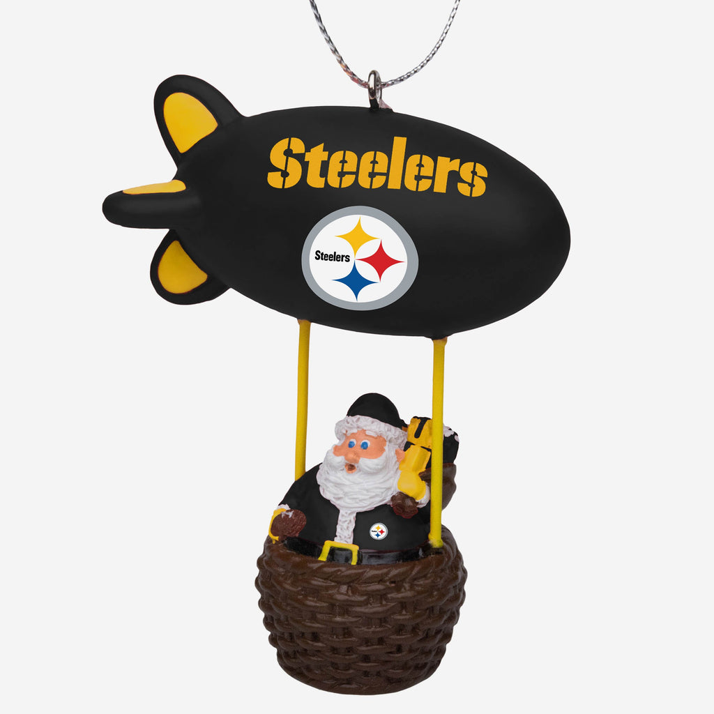 Pittsburgh Steelers Santa Blimp Ornament FOCO - FOCO.com