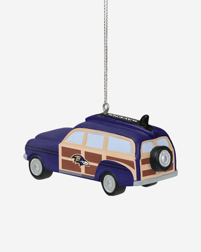 Baltimore Ravens Station Wagon Ornament FOCO - FOCO.com