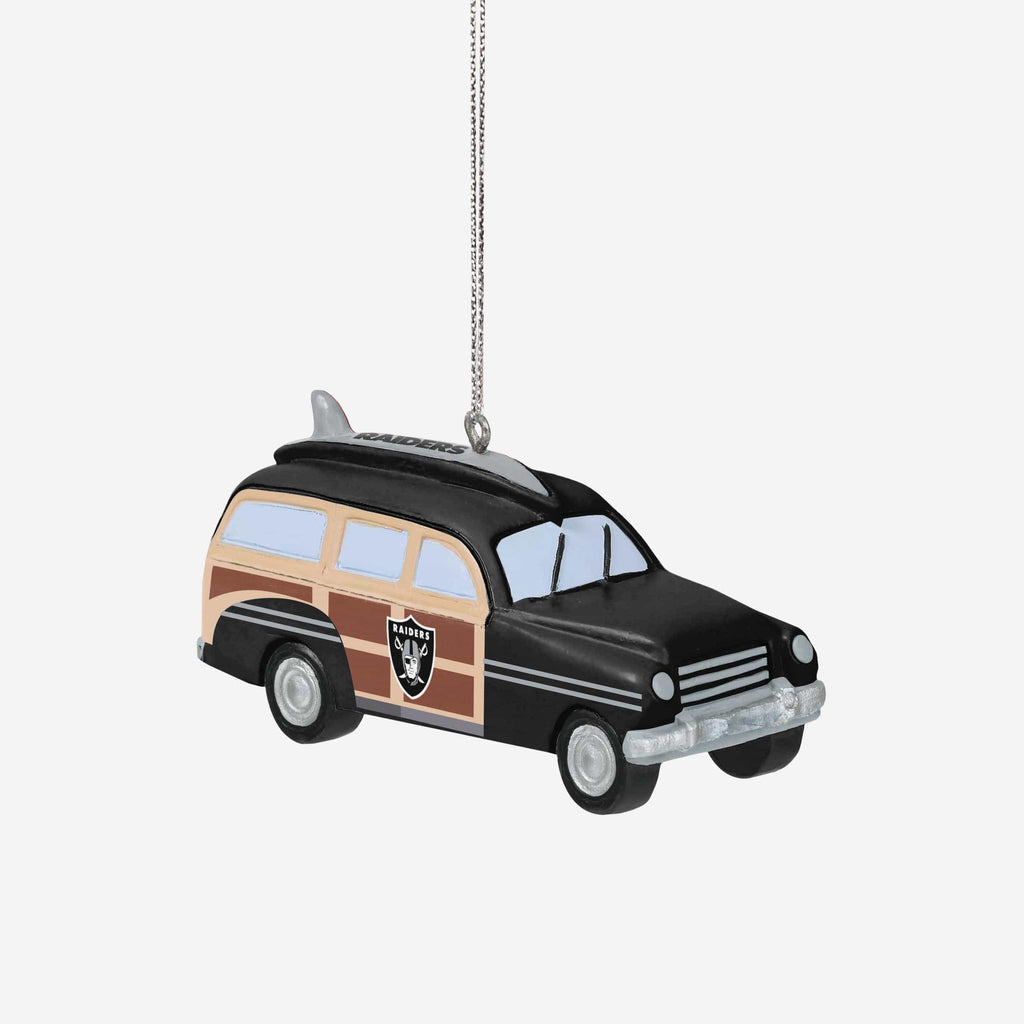 Oakland Raiders Station Wagon Ornament FOCO - FOCO.com