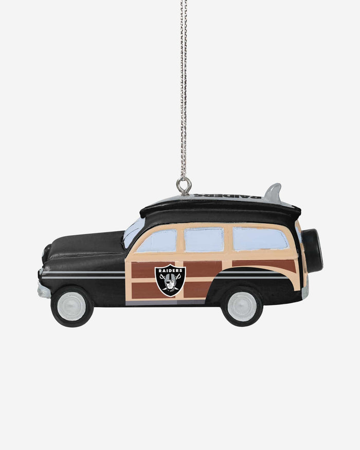 Oakland Raiders Station Wagon Ornament FOCO - FOCO.com