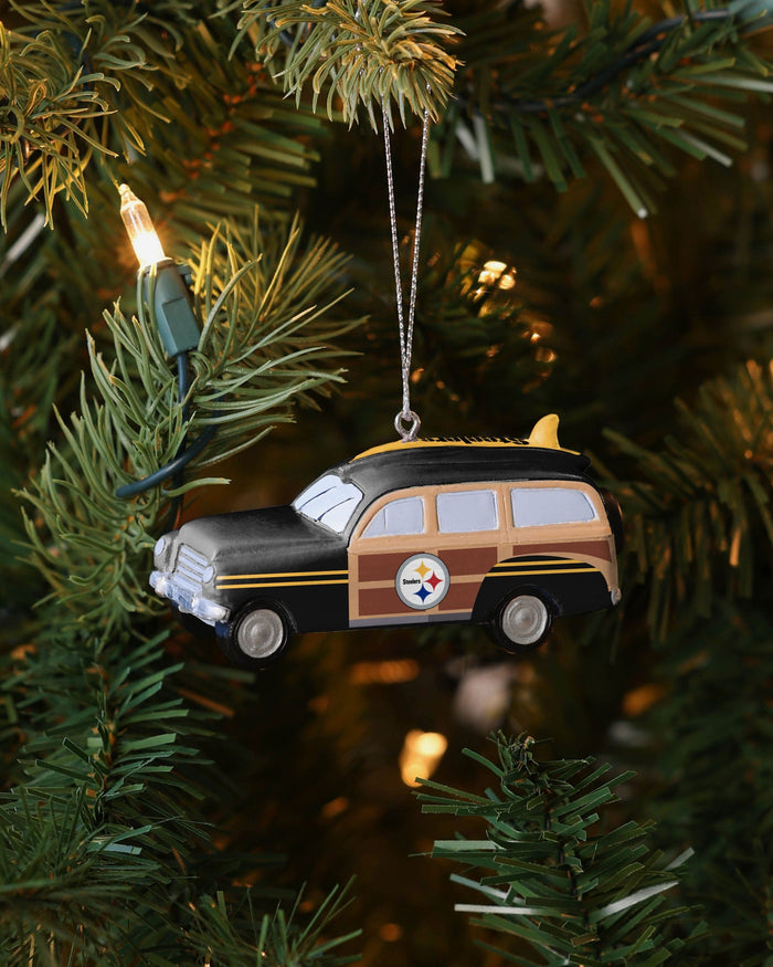 Pittsburgh Steelers Station Wagon Ornament FOCO - FOCO.com