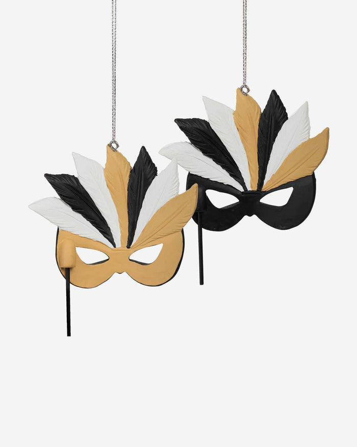 New Orleans Saints 2 Pack Thematic Ornament Set FOCO - FOCO.com