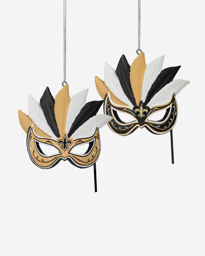 New Orleans Saints 2 Pack Thematic Ornament Set FOCO - FOCO.com
