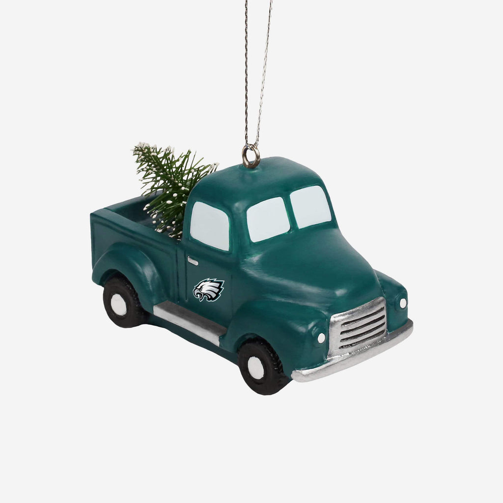 Philadelphia Eagles Truck With Tree Ornament FOCO - FOCO.com