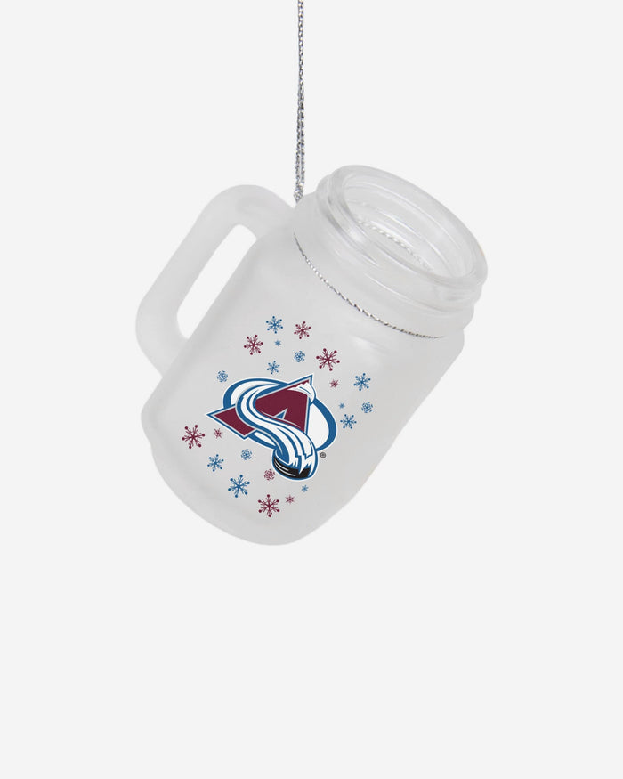 Colorado Avalanche Mason Jar Ornament FOCO - FOCO.com