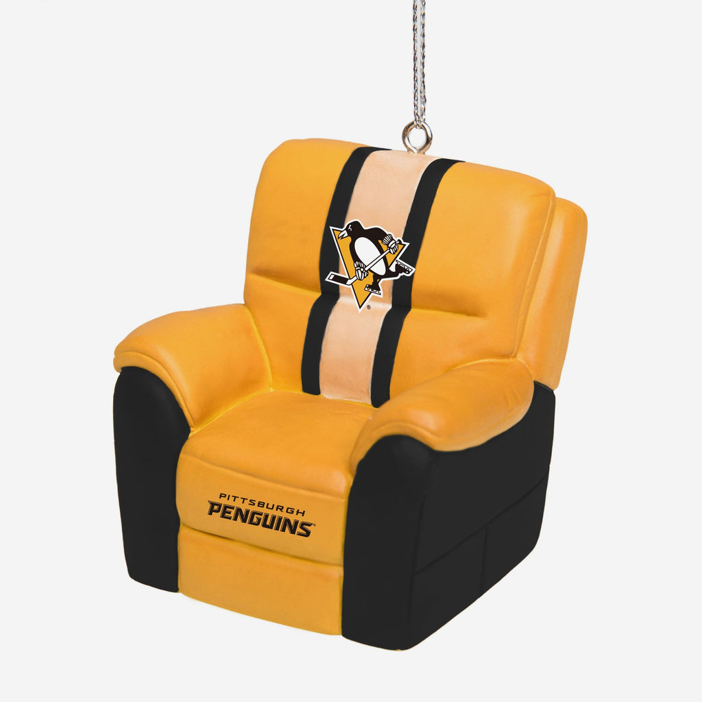 Pittsburgh Penguins Reclining Chair Ornament FOCO - FOCO.com