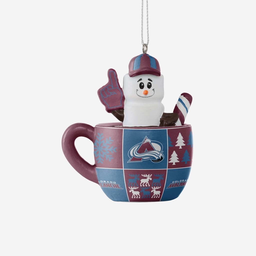 Colorado Avalanche Smores Mug Ornament FOCO - FOCO.com