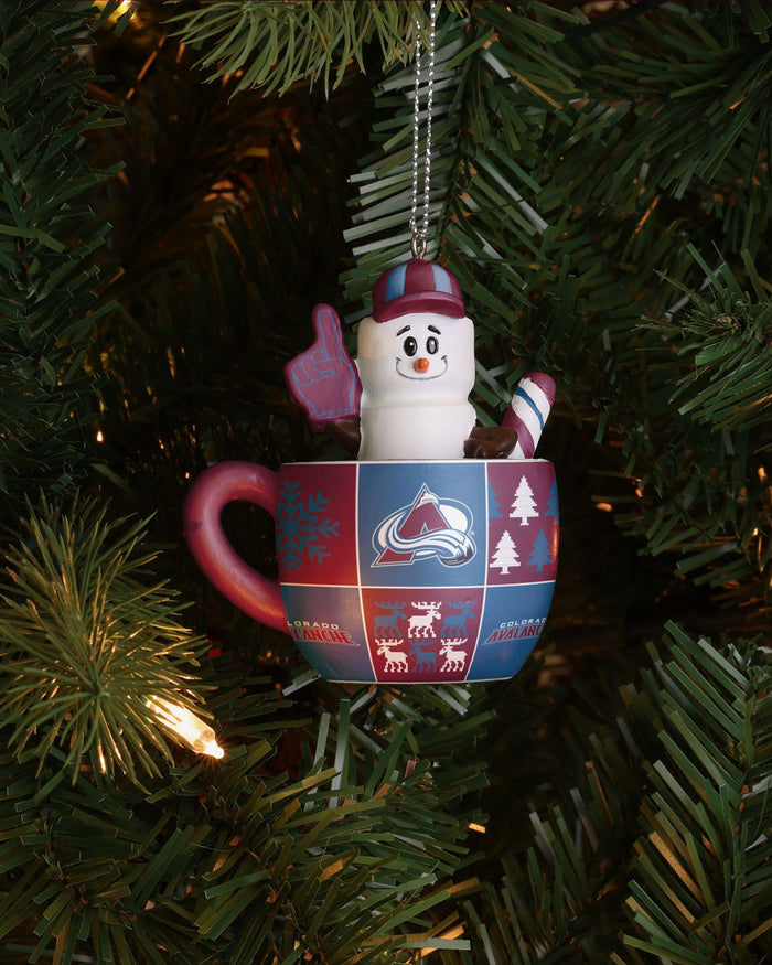 Colorado Avalanche Smores Mug Ornament FOCO - FOCO.com