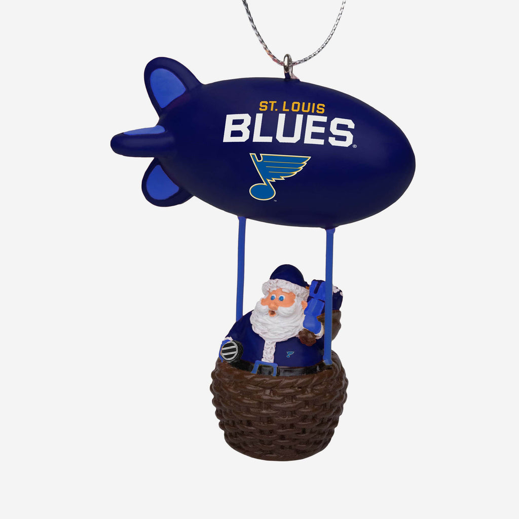 St Louis Blues Santa Blimp Ornament FOCO - FOCO.com