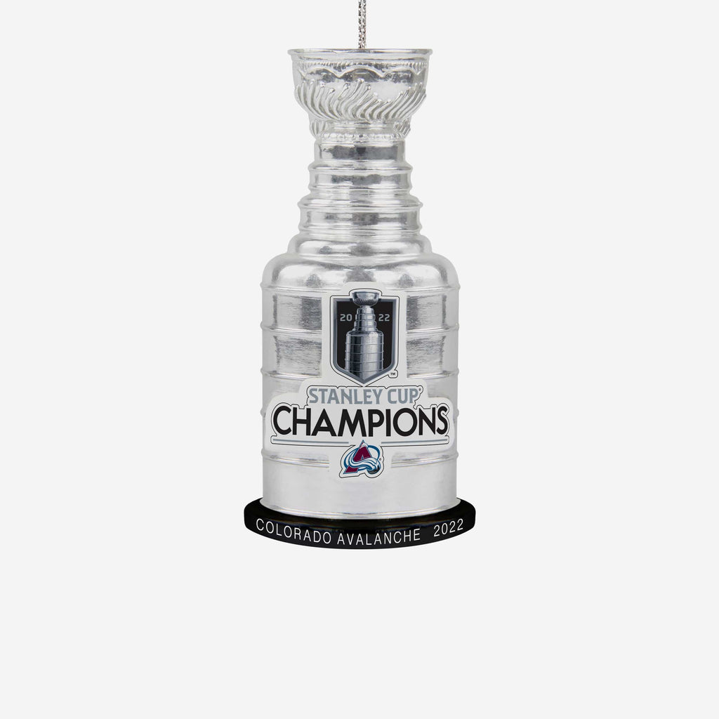 Colorado Avalanche 2022 Stanley Cup Champions Trophy Ornament FOCO - FOCO.com