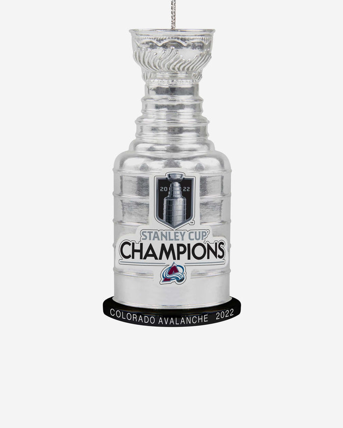 Colorado Avalanche 2022 Stanley Cup Champions Trophy Ornament FOCO - FOCO.com