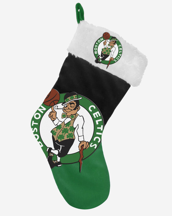 Boston Celtics Season Spirit Basic Stocking FOCO - FOCO.com