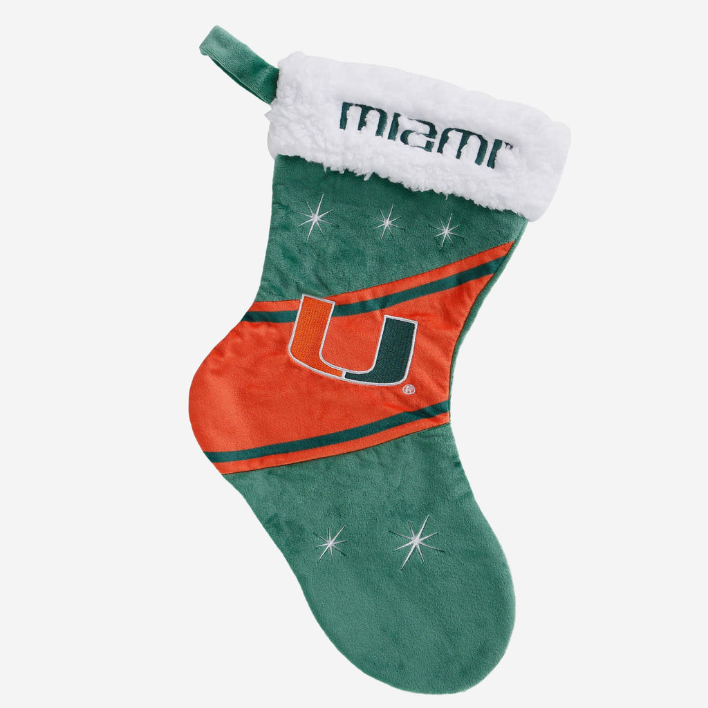 Miami Hurricanes High End Stocking FOCO - FOCO.com