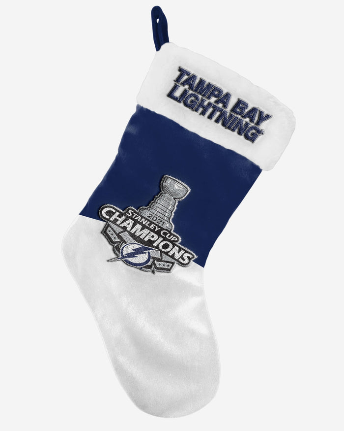 Tampa Bay Lightning 2021 Stanley Cup Champions Basic Stocking FOCO - FOCO.com