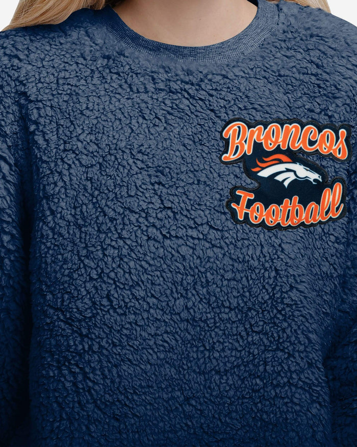 Denver Broncos Womens Sherpa Lounge Set FOCO - FOCO.com