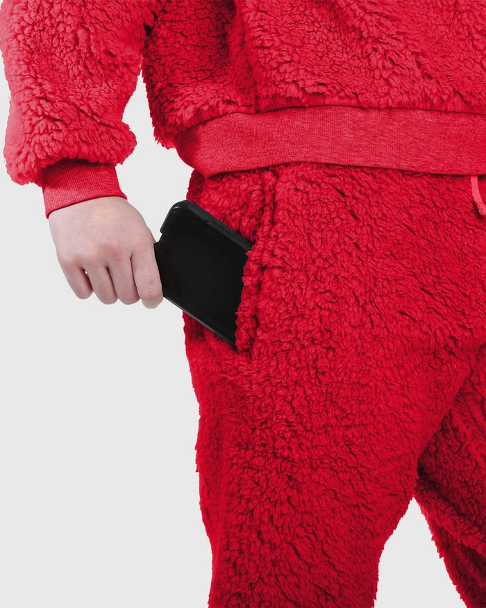 Kansas City Chiefs Womens Sherpa Lounge Set FOCO - FOCO.com