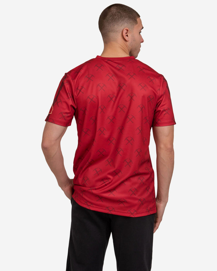 San Francisco 49ers Short Sleeve Soccer Style Jersey FOCO - FOCO.com