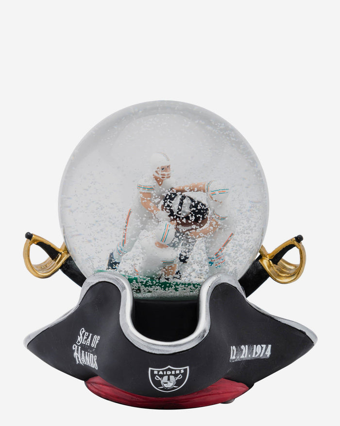 Las Vegas Raiders Iconic Moment Snow Globe FOCO - FOCO.com