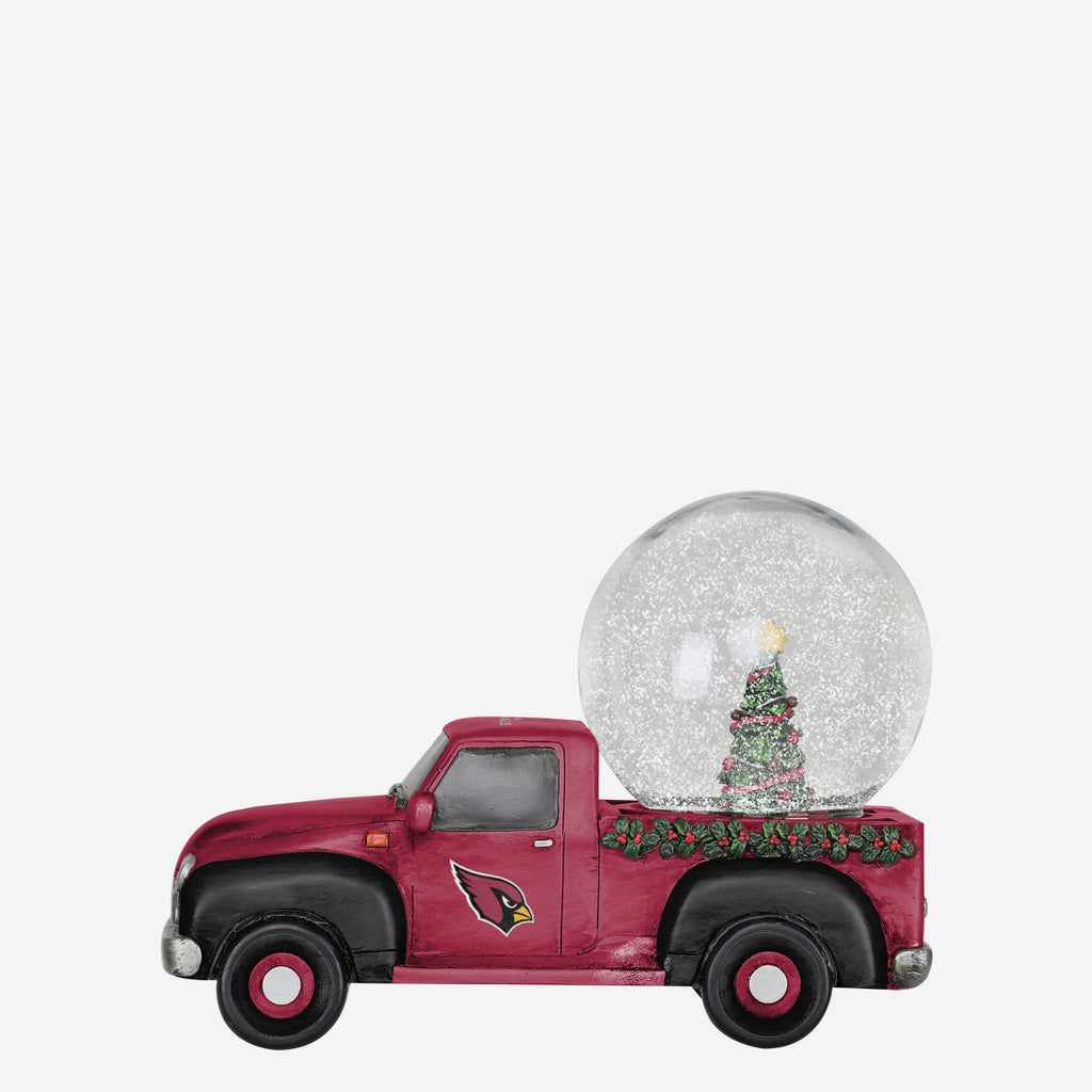 Arizona Cardinals Pickup Truck Snow Globe FOCO - FOCO.com