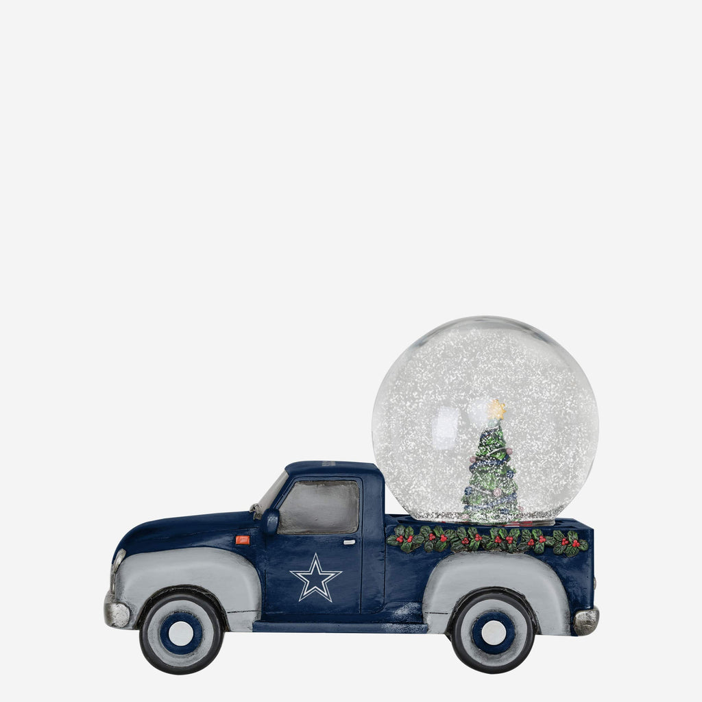 Dallas Cowboys Pickup Truck Snow Globe FOCO - FOCO.com