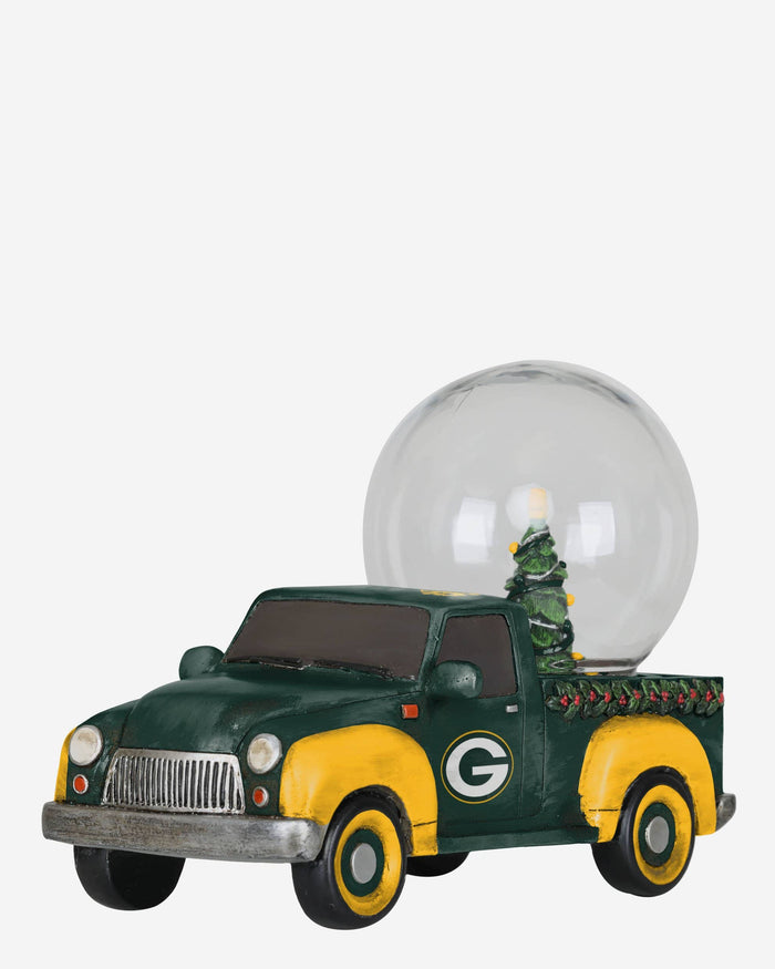 Green Bay Packers Pickup Truck Snow Globe FOCO - FOCO.com