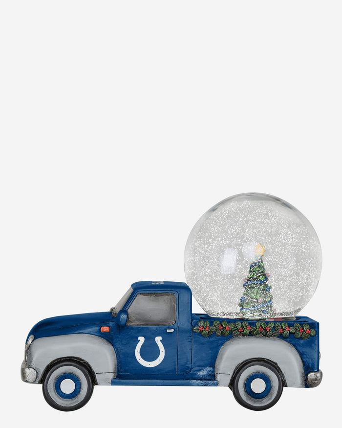 Indianapolis Colts Pickup Truck Snow Globe FOCO - FOCO.com