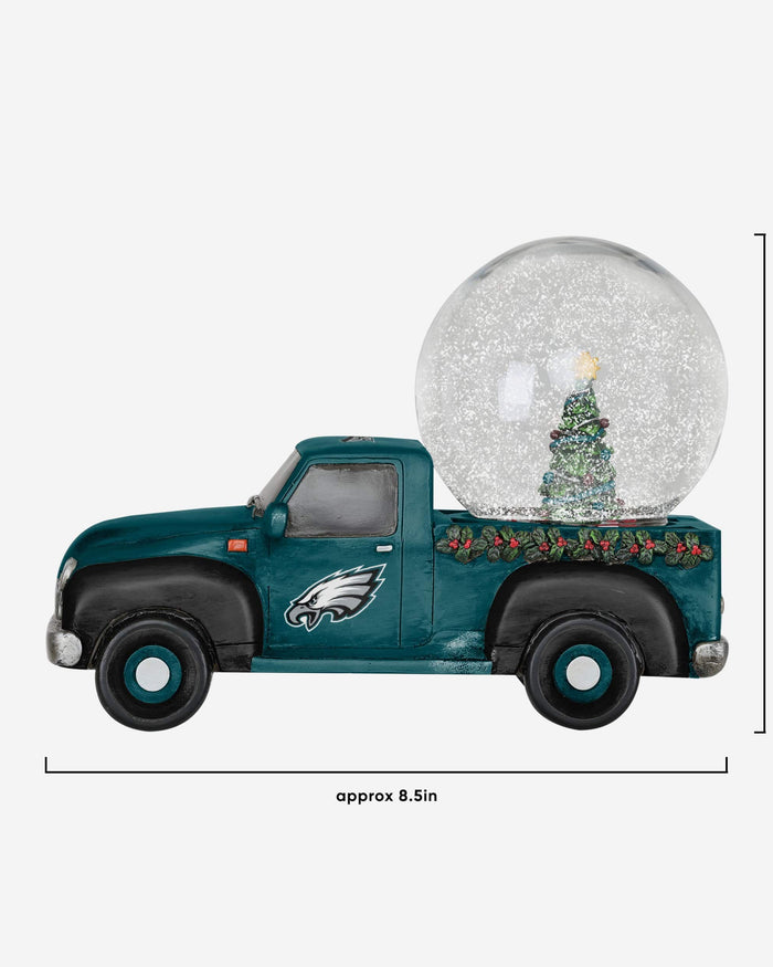 Philadelphia Eagles Pickup Truck Snow Globe FOCO - FOCO.com