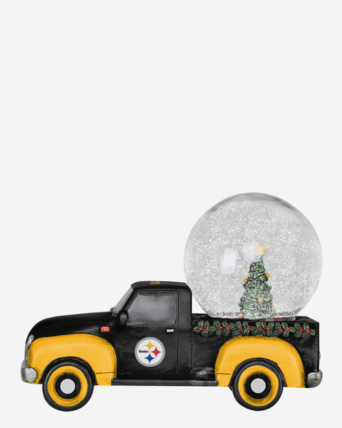 Pittsburgh Steelers Pickup Truck Snow Globe FOCO - FOCO.com