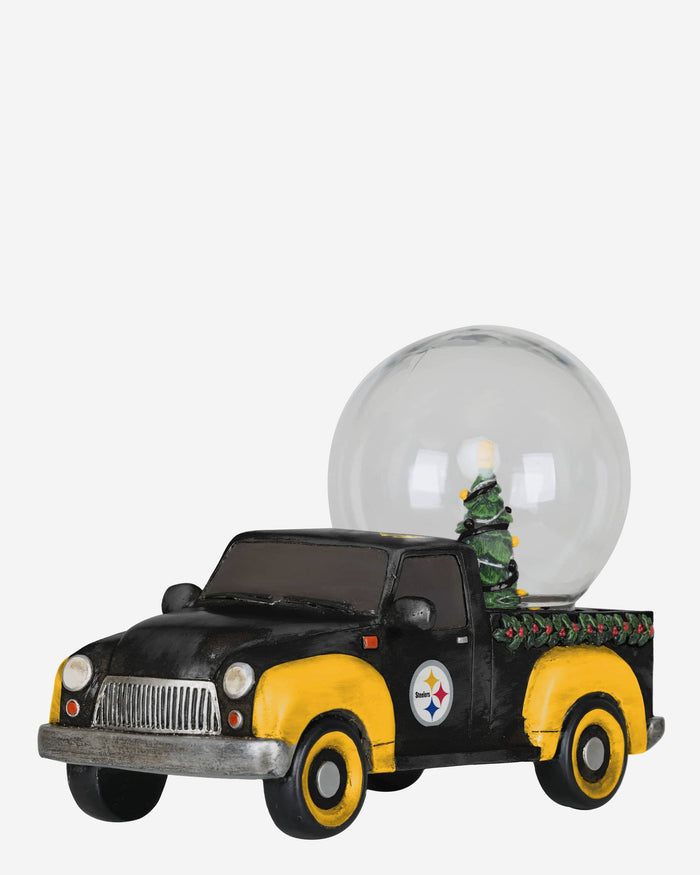 Pittsburgh Steelers Pickup Truck Snow Globe FOCO - FOCO.com