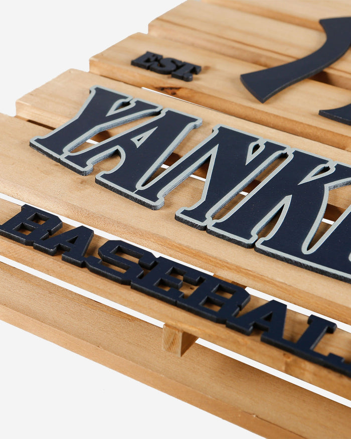 New York Yankees Wood Pallet Sign FOCO - FOCO.com