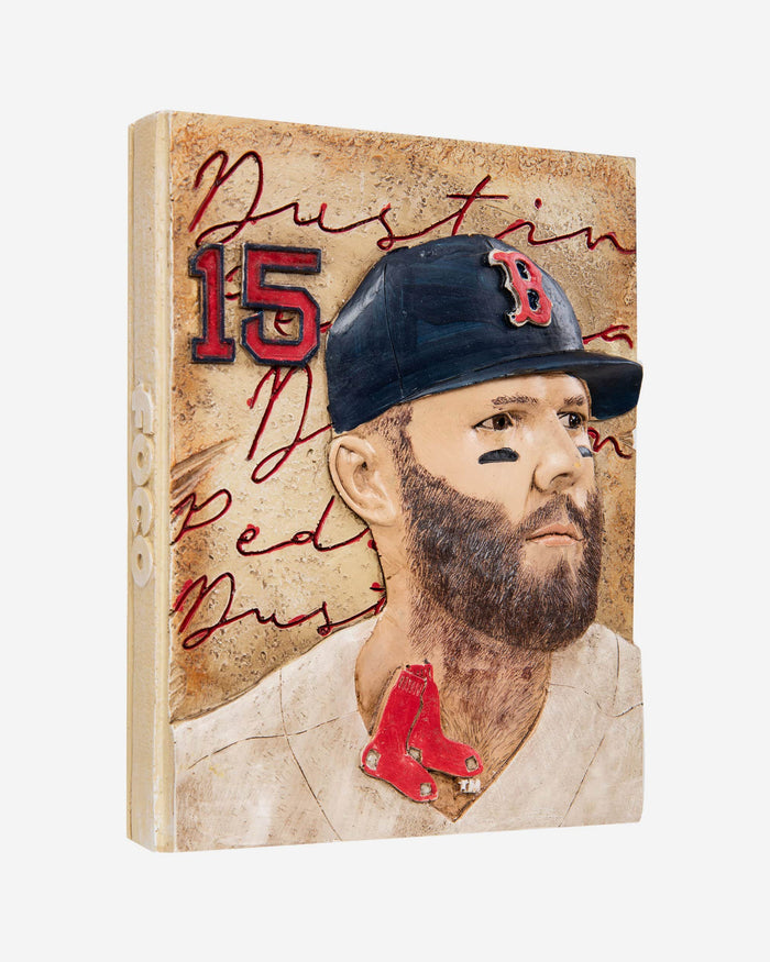 Dustin Pedroia Boston Red Sox Player Wall Plaque FOCO - FOCO.com