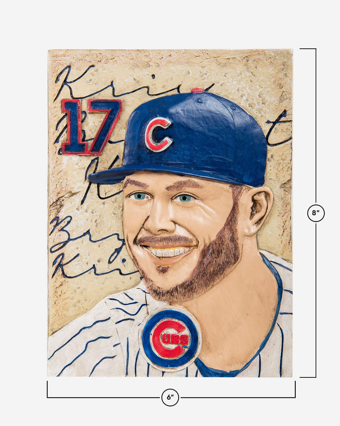 Kris Bryant Chicago Cubs Player Wall Plaque FOCO - FOCO.com