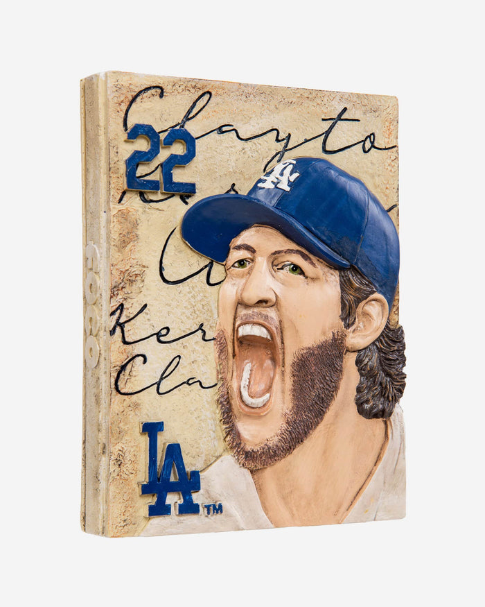 Clayton Kershaw Los Angeles Dodgers Player Wall Plaque FOCO - FOCO.com