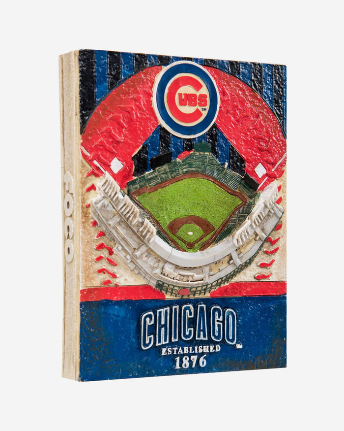 Chicago Cubs Wrigley Field Stadium Wall Plaque FOCO - FOCO.com