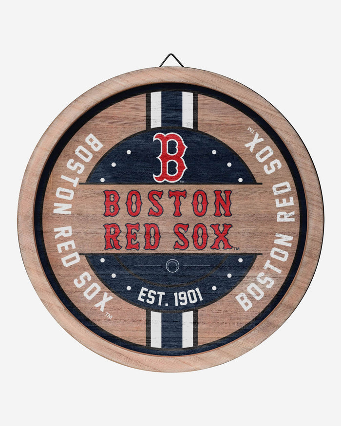 Boston Red Sox Wooden Barrel Sign FOCO - FOCO.com
